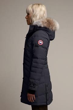 Chamarras Canada Goose Mujer Mexico - Lorette Abrigos Azul Marino IK6125843
